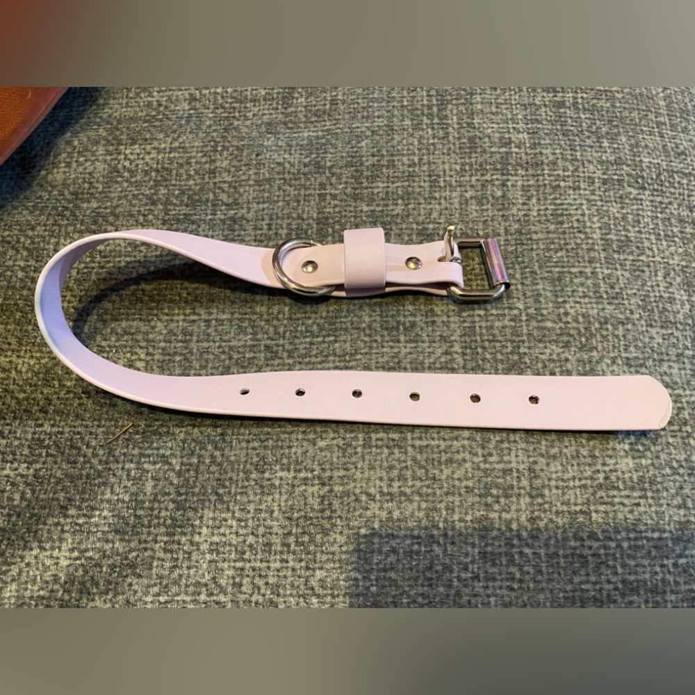 Lavender Biothane Dog Collar - Colours By Emma